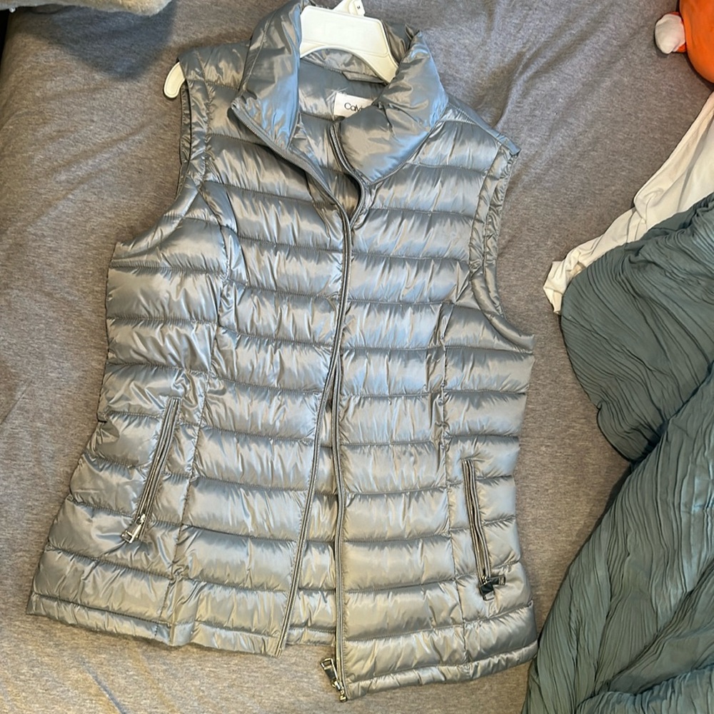 Calvin Klein Large Silver Vest